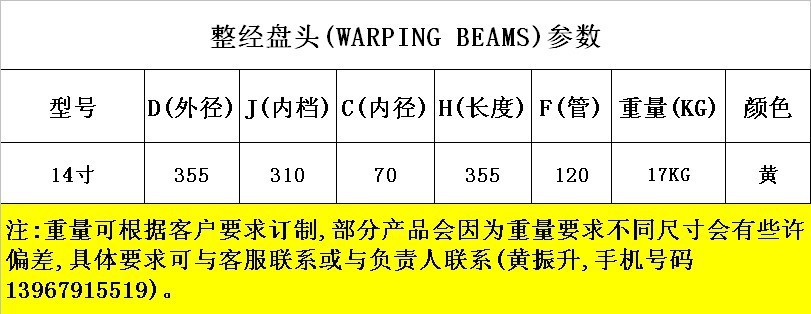 經(jīng)編機盤頭